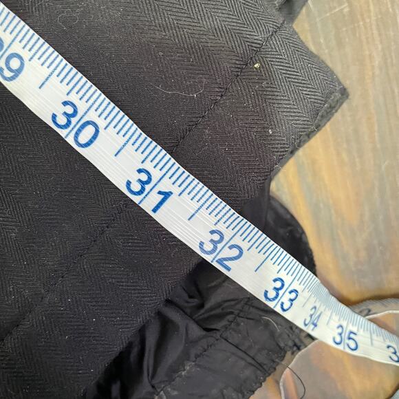 Kemper Women’s Ski/Snow Board Pants Solid Black Ext & Lace Print Inside Size L - Picture 14 of 14